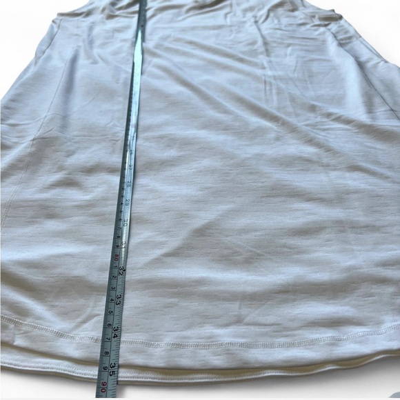 Athleta Pacifica Dress White Medium NWOT w/ Pockets - Picture 6 of 8